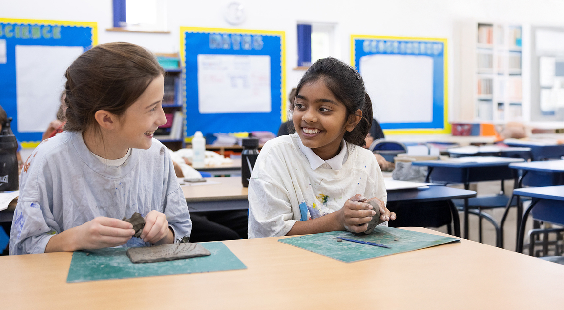 Students in classroom